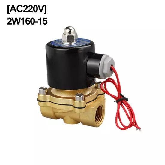 Compatible Voltage Options Pneumatic Electric Solenoid Valve DN15 12V 24V 220V