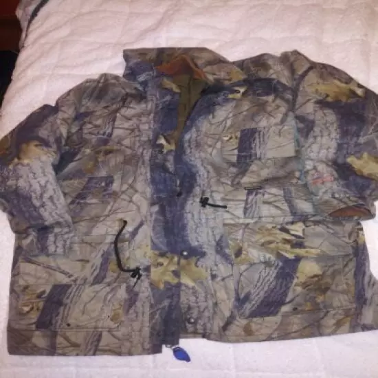 10x Gore-Tex Rainwear Camo Hunting Jacket With Inner Detachable Coat Size L