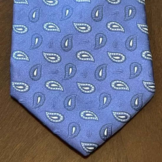 Michael Michael Kors Blue 100% Silk Men’s Neck Tie Made In China