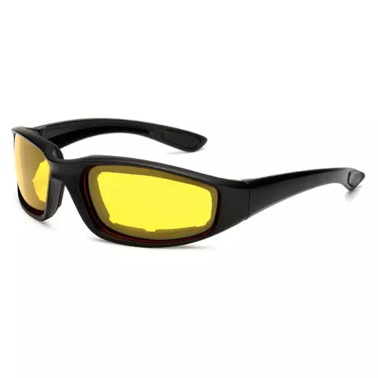 Motorcycle Glasses Riding Wind Resistant Pad Comfortable Jetski Windproof AU