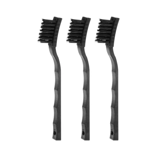 3pcs Anti-static Cleaning Brush 16x30mm PV Plastic Bristles Antistatic ESD Brush