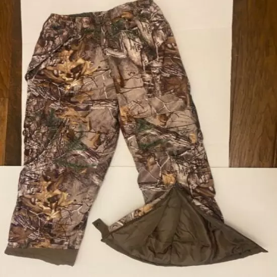 NEW Mens Cargo Pants CABELA’S REALTREE EDGE Camouflage Sz XL Hunting Bottoms