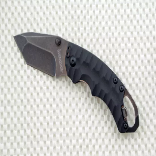 * 8750TBLKBW Kershaw Shuffle ll pocket knife knives Manual opener Tanto tip BLK