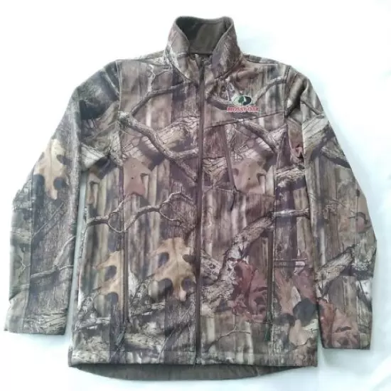 Mossy Oak Break Up Infinity Men's M Woodland Camo Full Zip Stretch Jacket