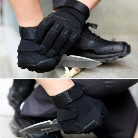 Men's Tactical Gloves Shooting Hunting Hiking Airsoft Cycling Motorcycle Gloves