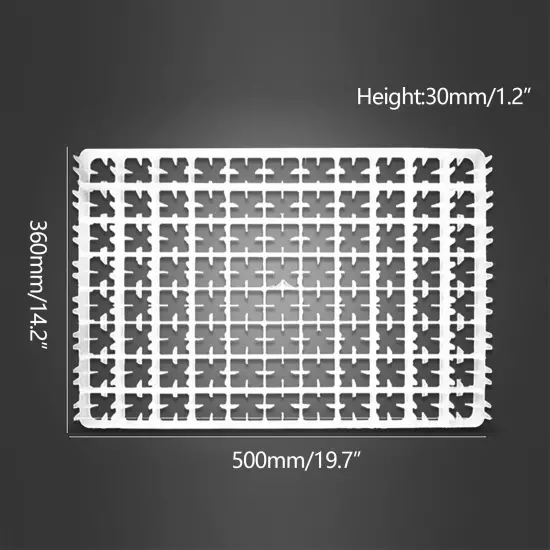 5x 88 Egg Incubator Tray For Poultry Incubator Hatcher Brooder Egg Storage Tray