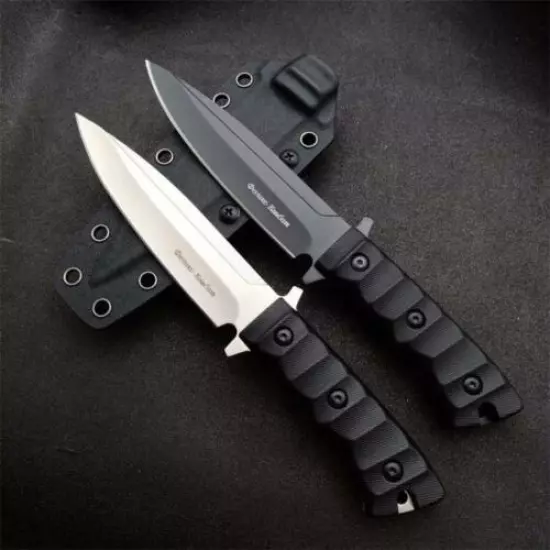 9'' New D2 Blade Nylon Glass Fiber Handle Full Tang Survival hunting knife VTH06