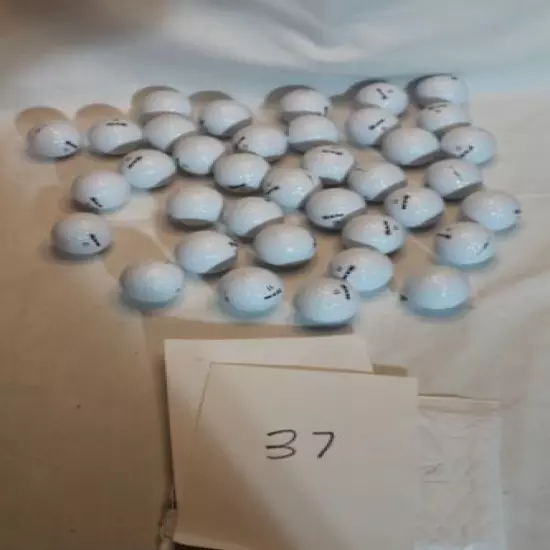 37 RAM Laser Distance Golf Balls