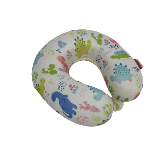 Bookishbunny Kids Memory Foam Neck Head Support Pillow Travel Car Airplane Home