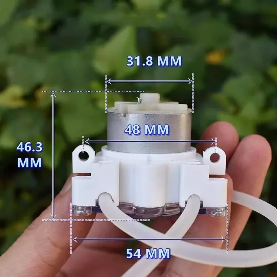 DC 6V-12V Small Mini 500 Peristaltic Pump Dosing Pump Liquid Water Squeeze Pump