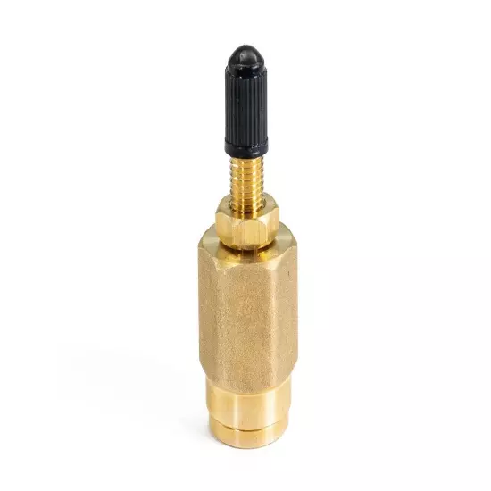 1/2" Air Line to Schrader Valve Push to Connect Pneumatic Fitting