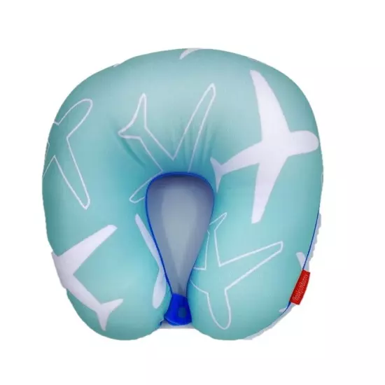 Colorful U Shaped Travel Pillow Neck Support Head Rest Airplane Sleep Cushion