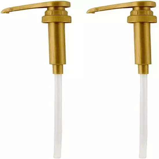 Torani and Davinci Compatible Syrup Pumps (Set of 2)- Fits Bottles (25.4 Oz-750M