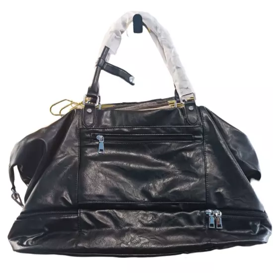 IBFUN Large Black Weekender Bag