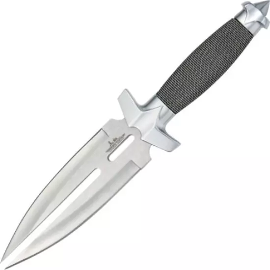 Gil Hibben Double Shadow Knife Fixed Stainless Double Edge Dagger Wire W/Sheath