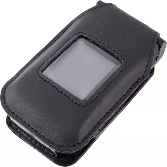 Leather Fitted Case for Orbic Journey V Verizon/Tracfone Flip Phone - Features: