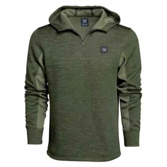 VORTEX Men's Frontier Limits 1/4 Zip Mayfly Hoodie (220-17-MFY)