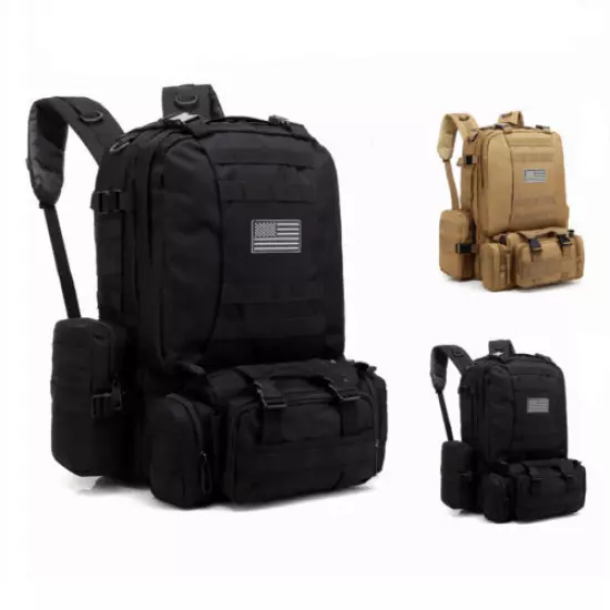 Tactical Backpack Men Military Airsoft Rucksack Backpack Survival Molle Backpack