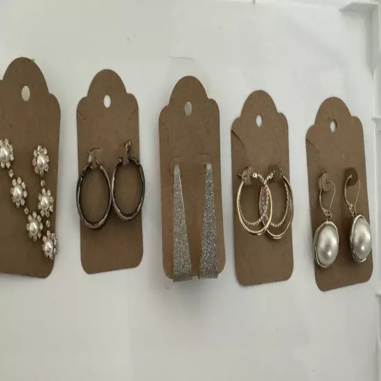 Lot Of 5 Pairs Of earrings