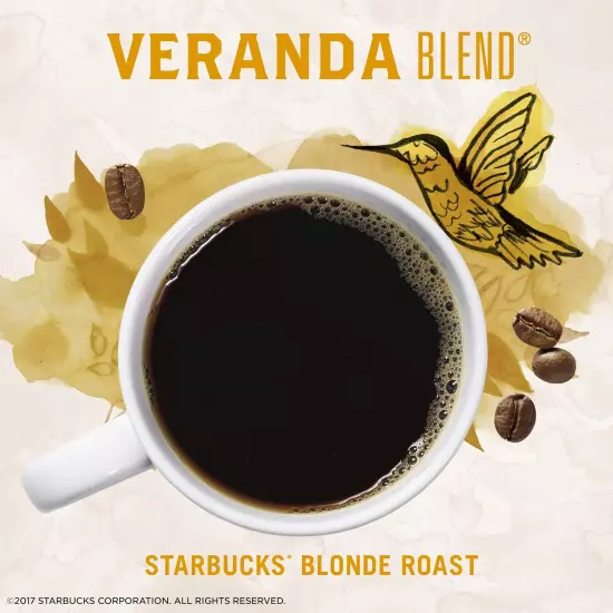 via Instant Coffee, Blonde Roast Coffee, Veranda Blend, 100% Arabica, 1 Box (50