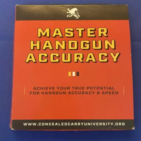 Master Handgun Accuracy - 3 DVD Set