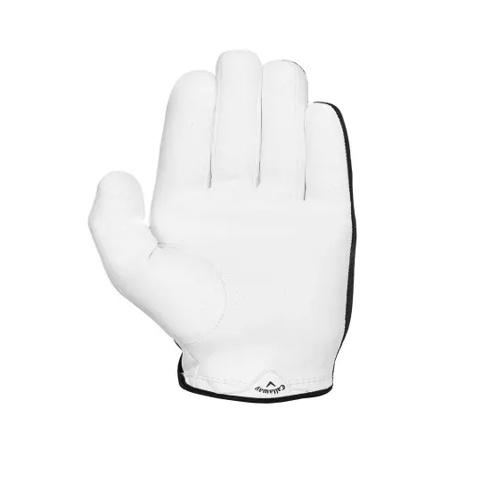 Golf X Spann Glove (Worn on Left Hand, Standard, Medium/Large, White)