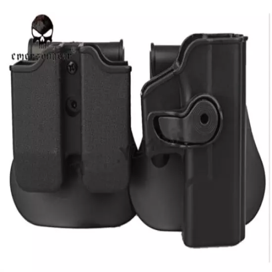 Rotary IMI Holster Roto Holster and Double Magazine Holster Fits GLOCK 17/22/31