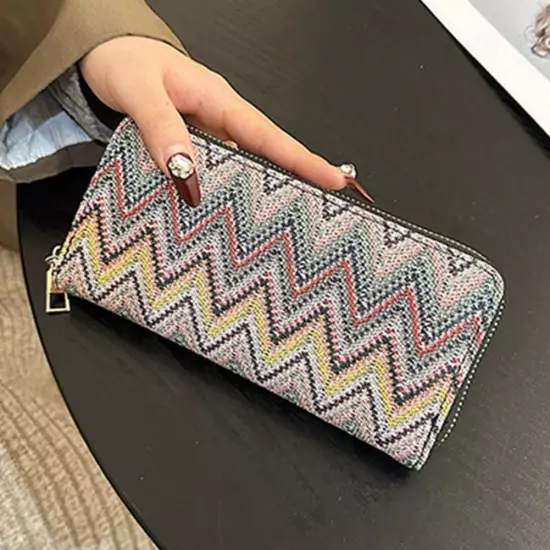 Wallet Long Zip Purse Card Phone Holder Case Women Clutch Handbag а)'