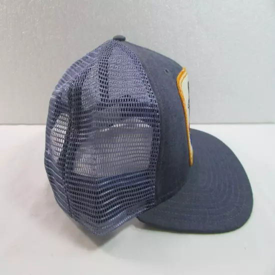 Vintage US Mail Embroidered Patch Snapback Trucker Mesh Hat Made In USA