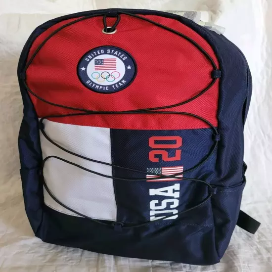 POLO RALPH LAUREN Team USA 2020 Summer Olympics Backpack Bag Red White Blue NWT