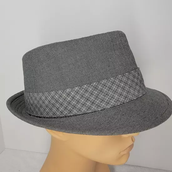 Rocawear Gray Grey Fedora Hat Cap SIZE M/L