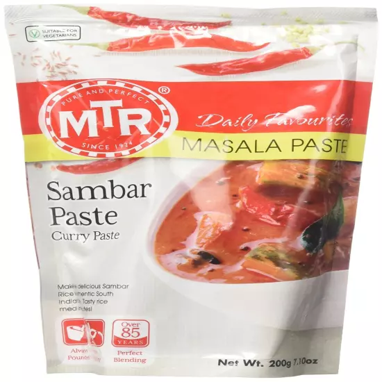 MTR Sambar Paste - 200g., 7.10oz (Pack of 3)