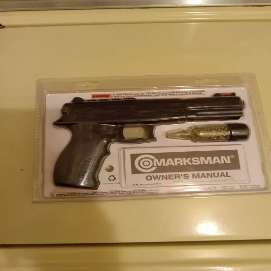 Marksman 1018 .177 Caliber Air Pistol with Speedloader And Fiber Optic Sites