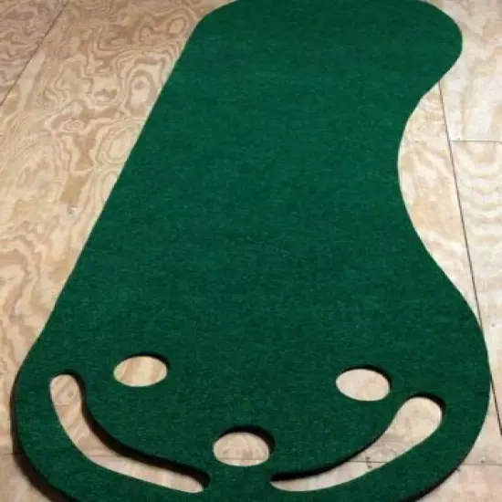 Indoor/Outdoor Green Golf Practice Mat ..