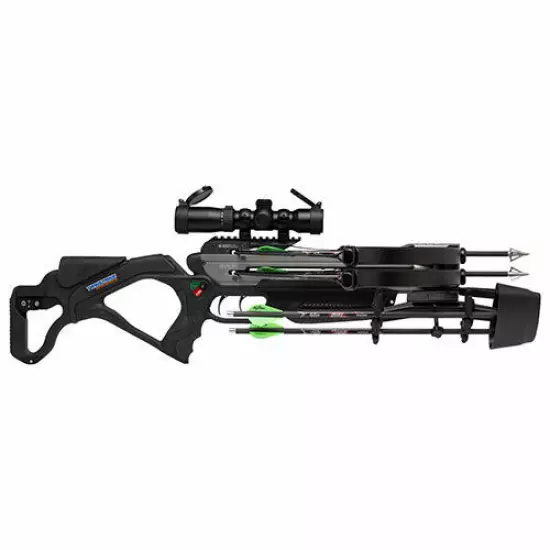 Excalibur Twinstrike Tac 2 Crossbow Pro Package - Lighted Arrows and More! 