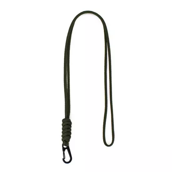 Strong Rope Neck/Wrist ID Lanyard Metal Clip For Keys ID Card Pass Phone Holder