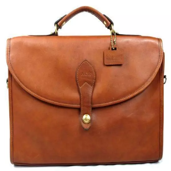 Schlesinger Town Country Genuine Leather Briefcase 80