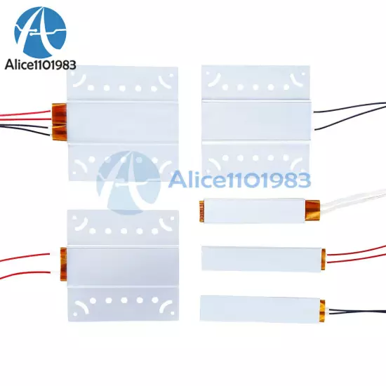 DC12/24V AC110/220V Heated Egg Incubator PTC Heater DIY Heating Element Access