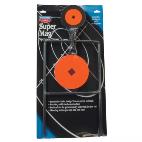 B/C Super Double Magnum Spinning Target, Up To .44 mag