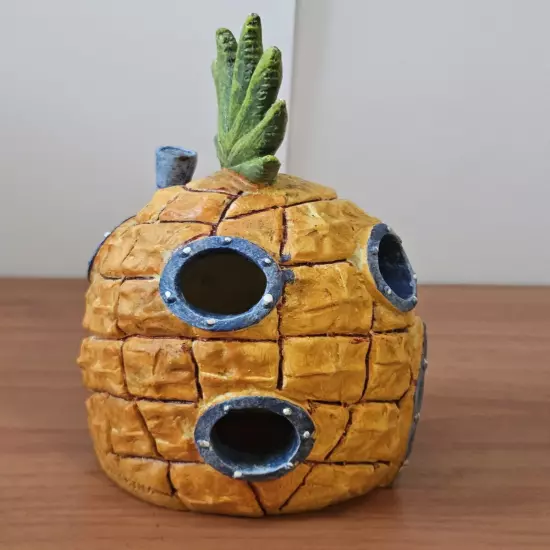 Aquarium Ornament SpongeBob SquarePants Small Pineapple House Fish Tank Decor