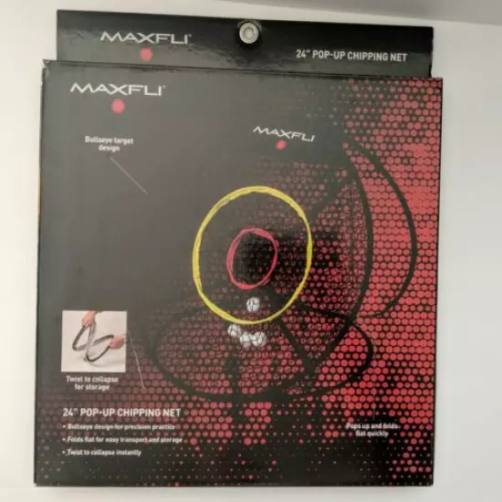  MAXFI 24" Pop-up Chipping Net | Indoor Outdoor Chipping Driving