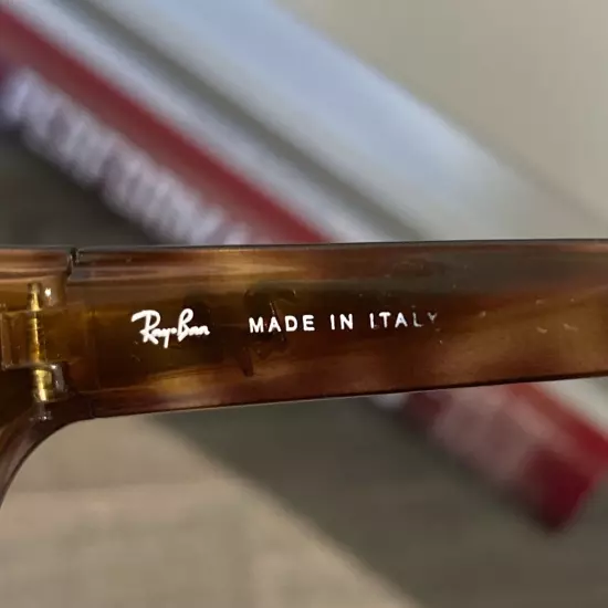 Ray-Ban P Polarised RB 4068 642/57 Brown Sunglasses With Unbranded Case