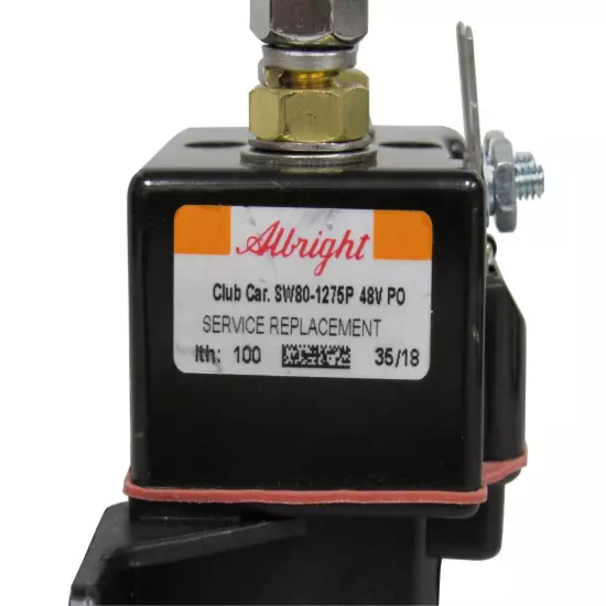 GENUINE Club Car 1995+ DS & Precedent Solenoid By Albright, 48V, #101908701