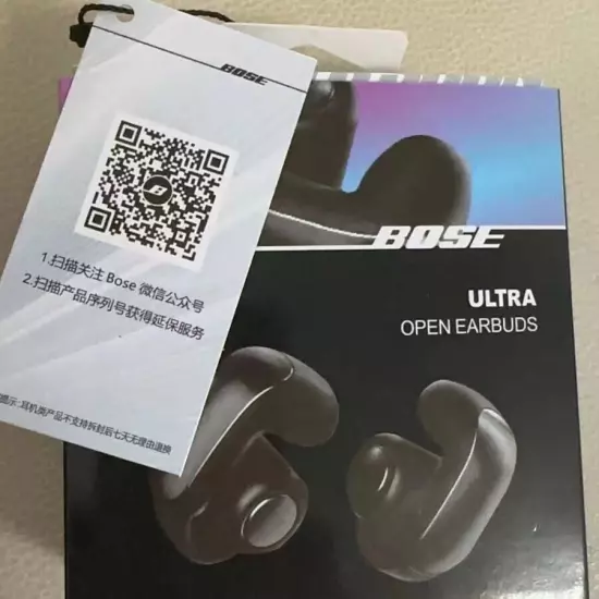 2024 Bose Ultra Open-Ear True Wireless Bluetooth Open Earbuds (Black) - New