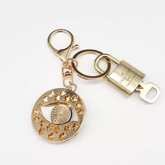 Authentic Louis Vuitton Lock & Key with unbranded Bagcharm, Keycharm, Keychain