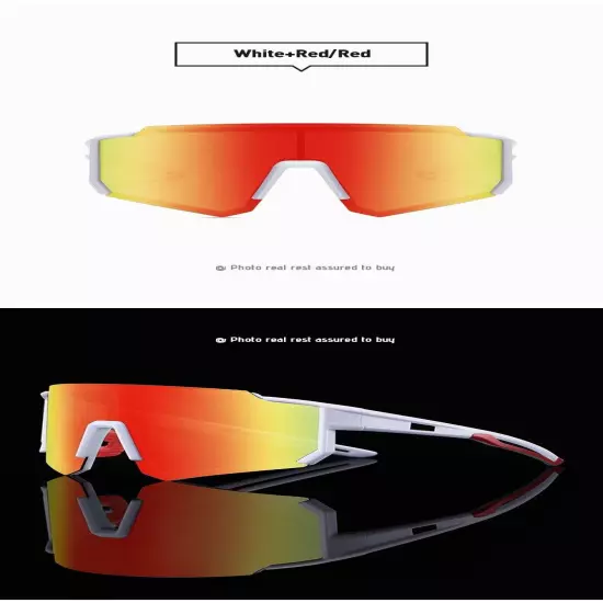 Polarized Sports Sunglasses for Men Women Youth Baseball Fishing Running Cycling