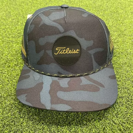 Titleist Boarkwalk Rope Folds Of Honor Black Camo Army Green Golf Hat