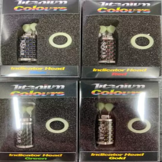 Solar Tackle Titanium Carbon Colour Limited Edition Indicator Head - All Colours