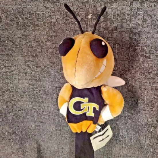 Georgia Tech Golf Club Head Cover Buzz Fits Reg & Oversized Drivers NCAA New