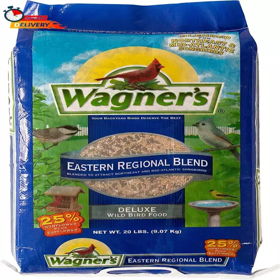 Wagner'S 62004 Eastern Regional Wild Bird Food, 20-Pound Bag